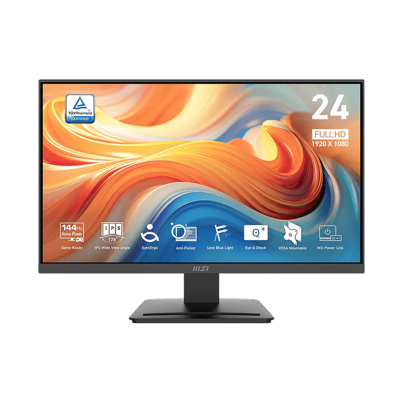 Monitor MSI PRO MP243X 23.8 pulgadas IPS 144Hz Full HD con altavoces - Laptop Express Caracas