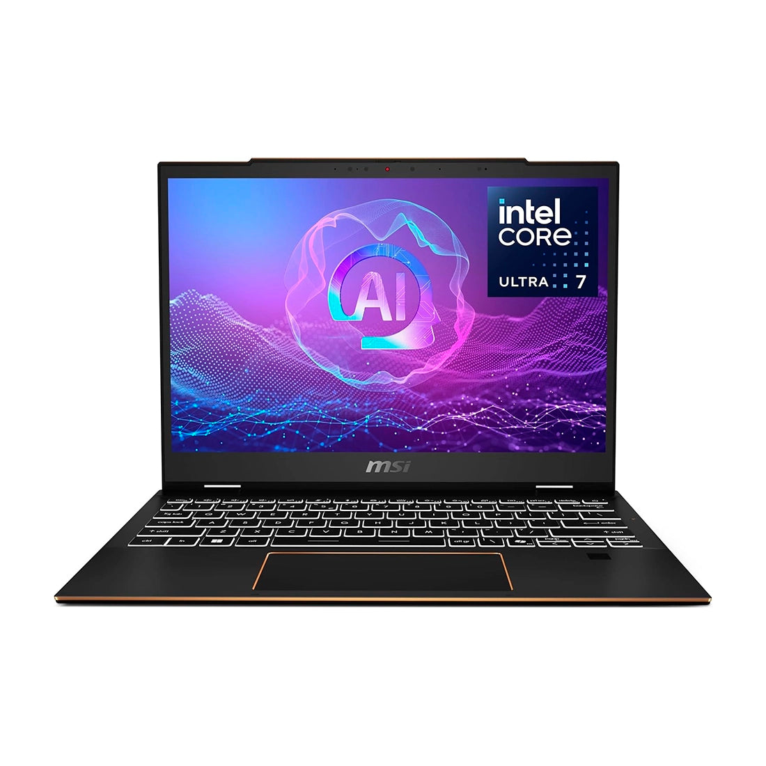 Laptop MSI Summit AI+ Evo de 13.3 pulgadas color negro con pantalla táctil y procesador Core Ultra 7 - Laptop Express Caracas