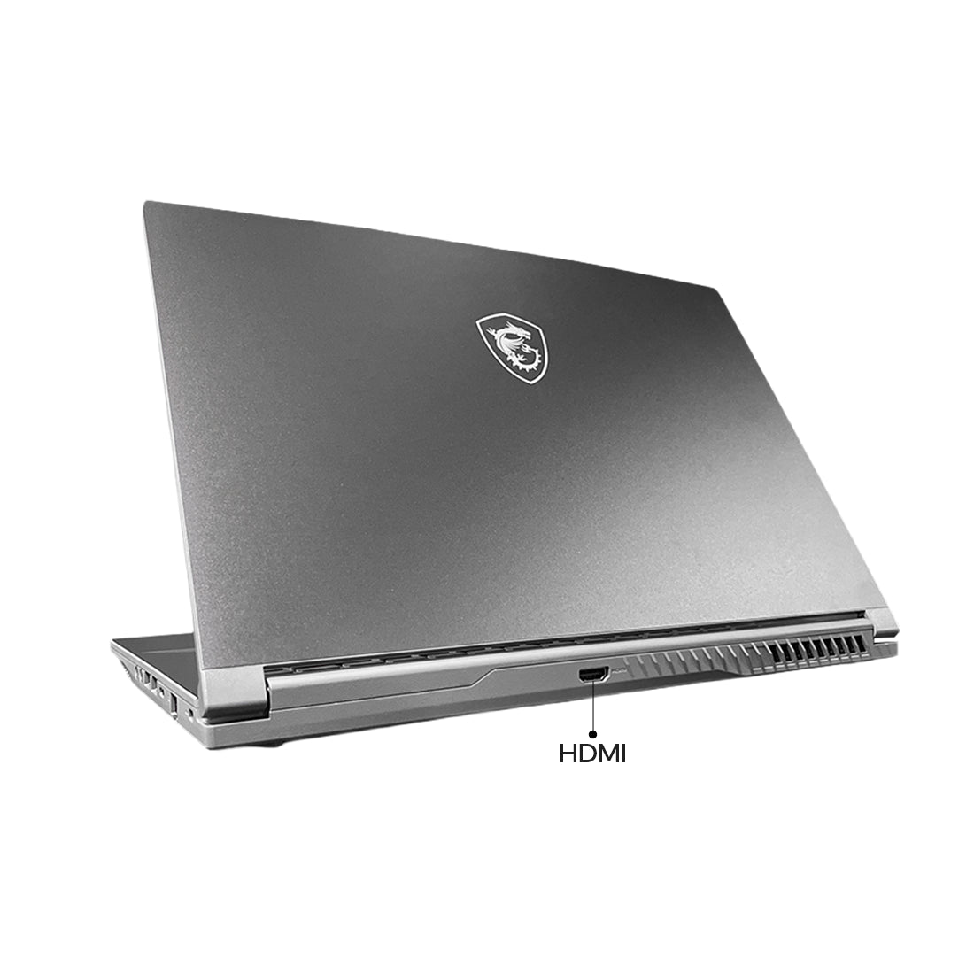 Laptop Gaming MSI Thin 15 B13VE gris con teclado retroiluminado azul y pantalla de 144Hz - Laptop Express Caracas