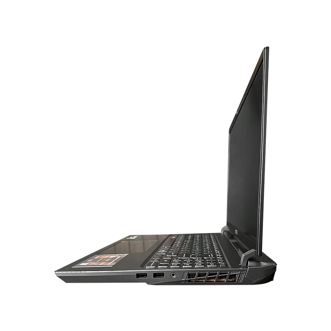 Laptop MSI Vector 16 HX AI A2XWIG-050US   mostrando teclado  tarjeta de video RTX 5080 y procesador Core Ultra 9 275hx