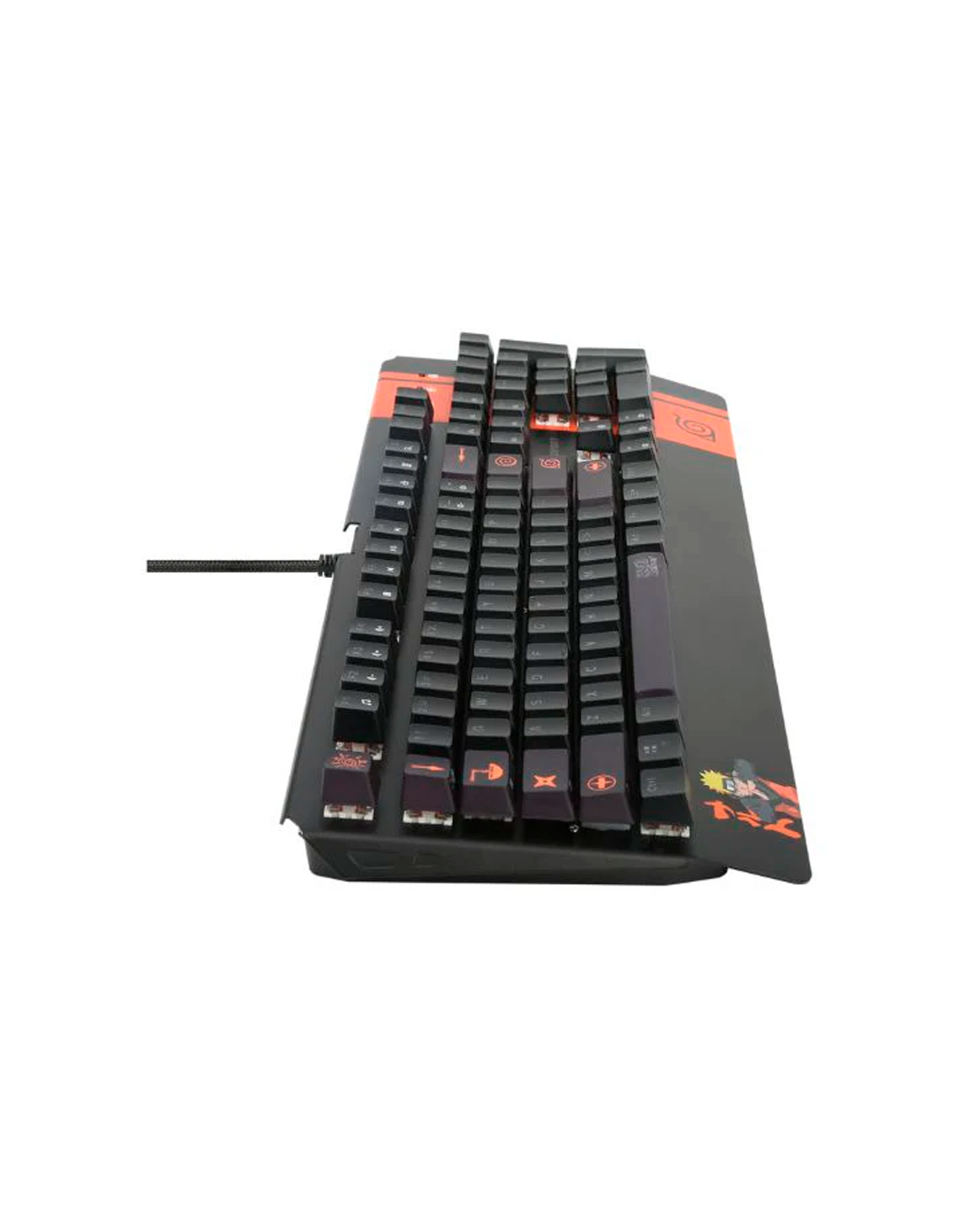TECLADO MECANICO CHECKPOINT NARUTO KX-500 LEAF NINJA USB/ MECANICO/ RGB-4