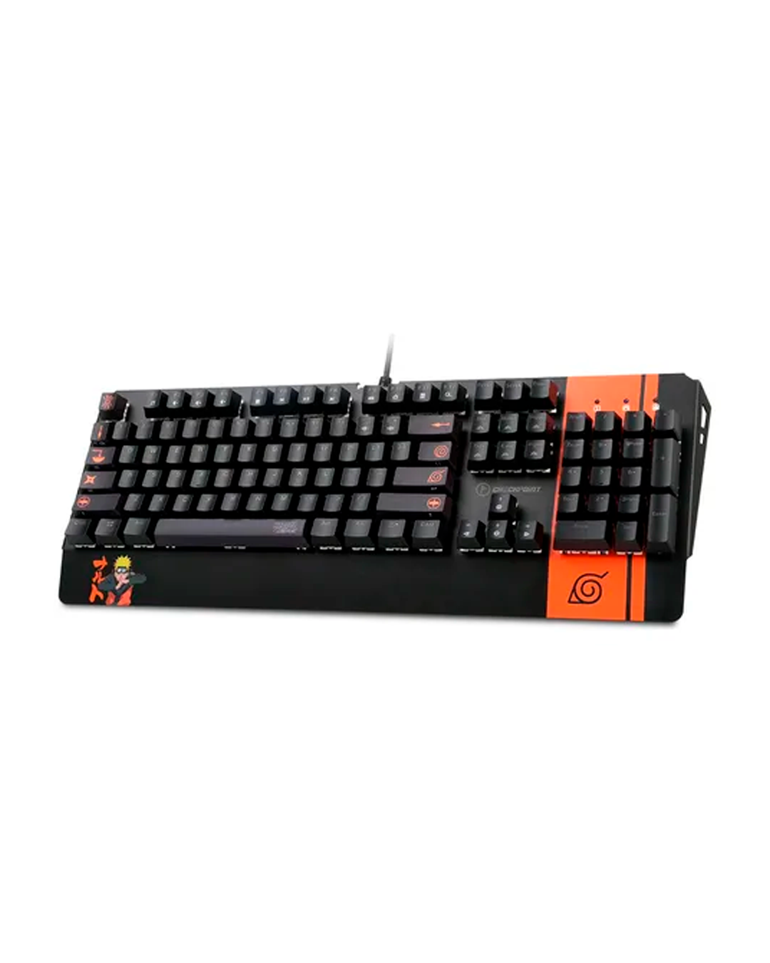 TECLADO MECANICO CHECKPOINT NARUTO KX-500 LEAF NINJA USB/ MECANICO/ RGB-3