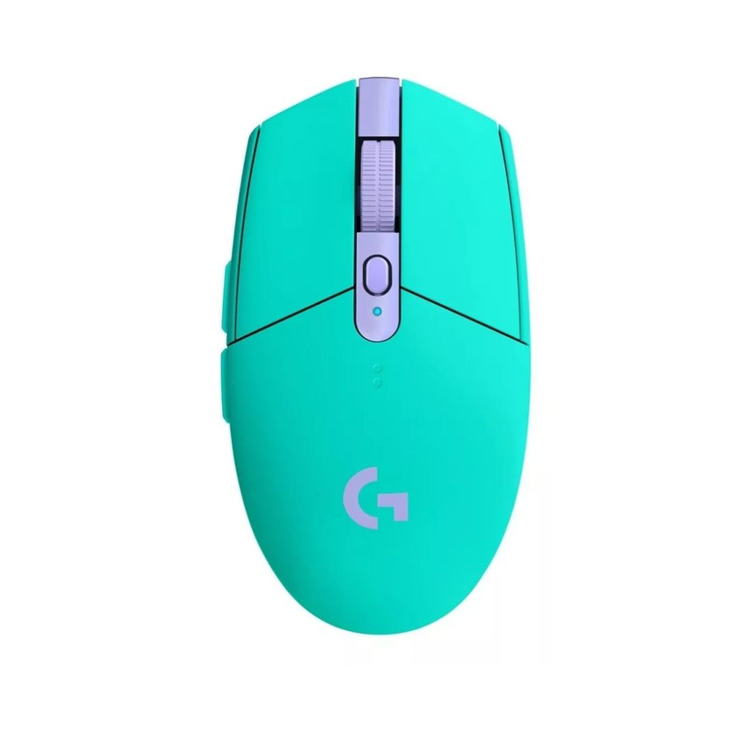 MOUSE INALAMBRICO LOGITECH   G305  LIGHTSPEED 1200 VERDE