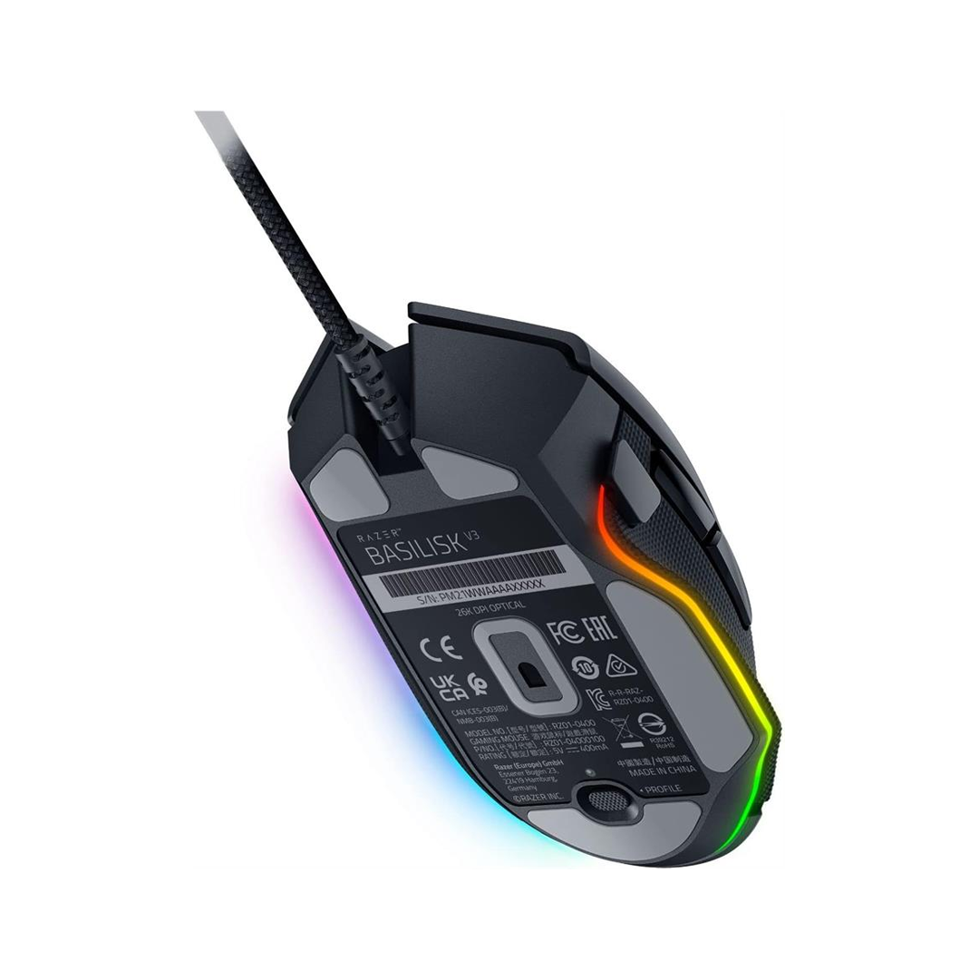 MOUSE RAZER  BASILISK  V3 26K  CON CABLE-4