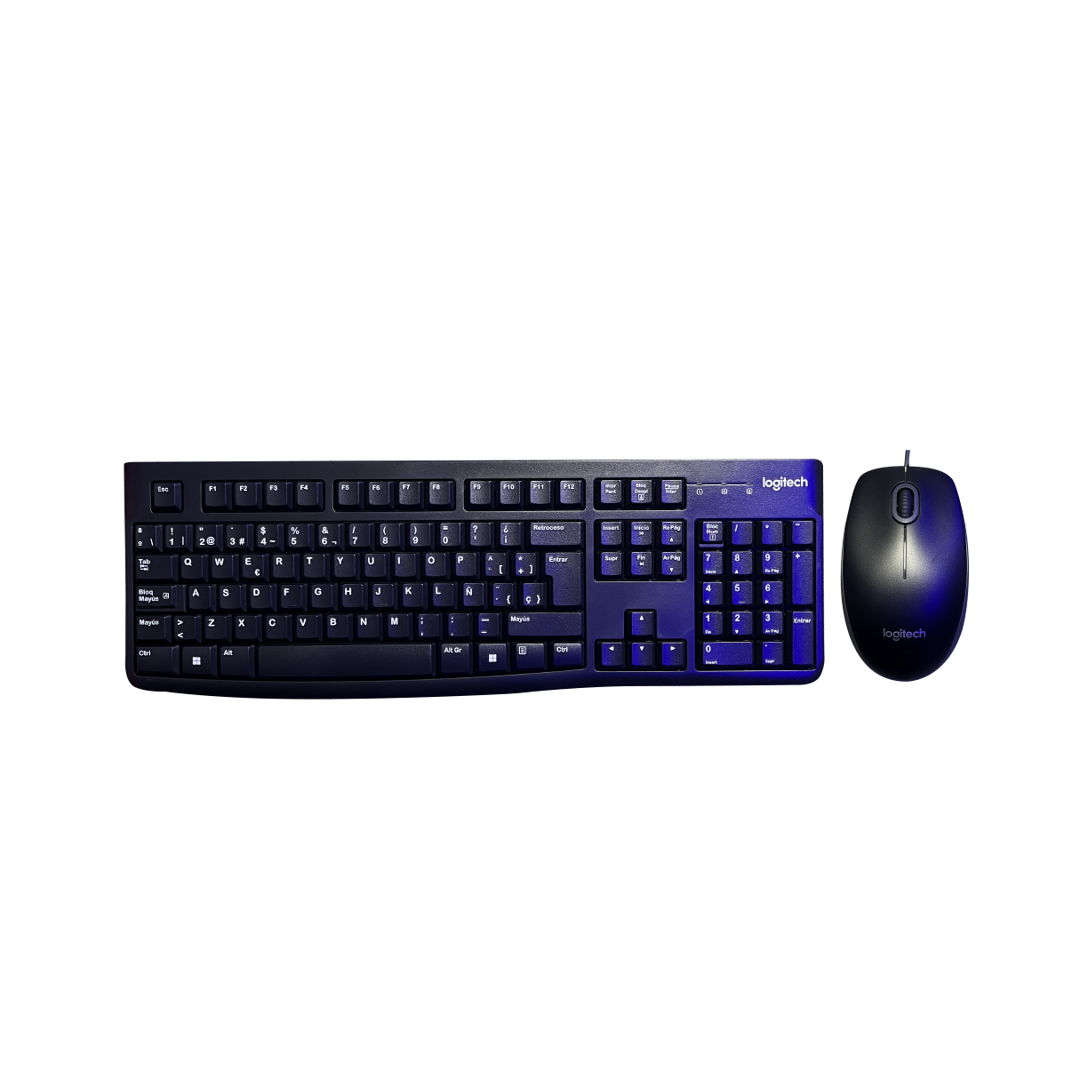 COMBO TECLADO Y MOUSE LOGITECH MK120