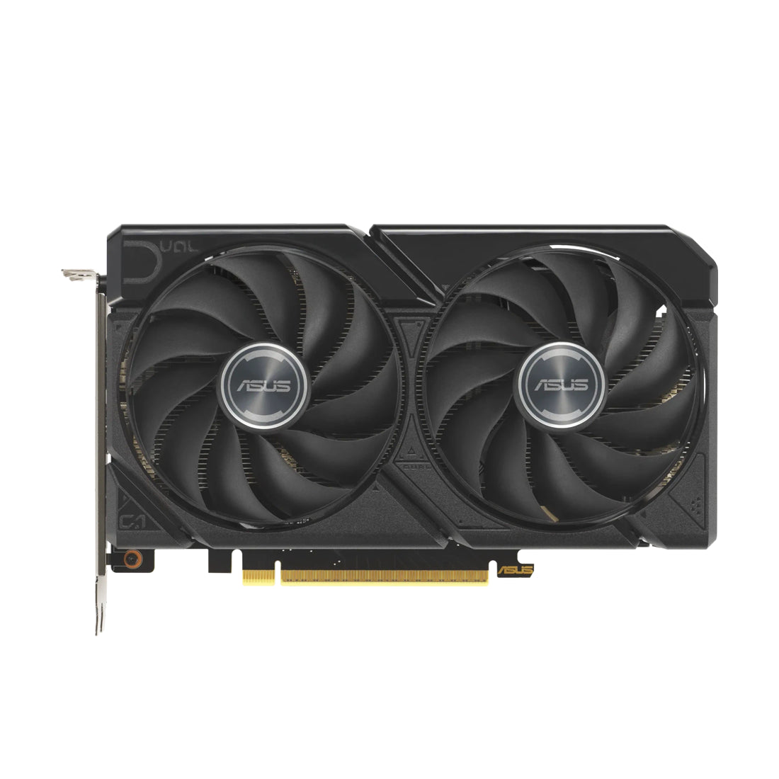 Tarjeta de video ASUS Dual AMD Radeon RX 9060 XT con 8GB de memoria GDDR6, sistema de doble ventilador Axial-tech, backplate protector metálico y soporte para trazado de rayos de segunda generación - Laptop Express Caracas