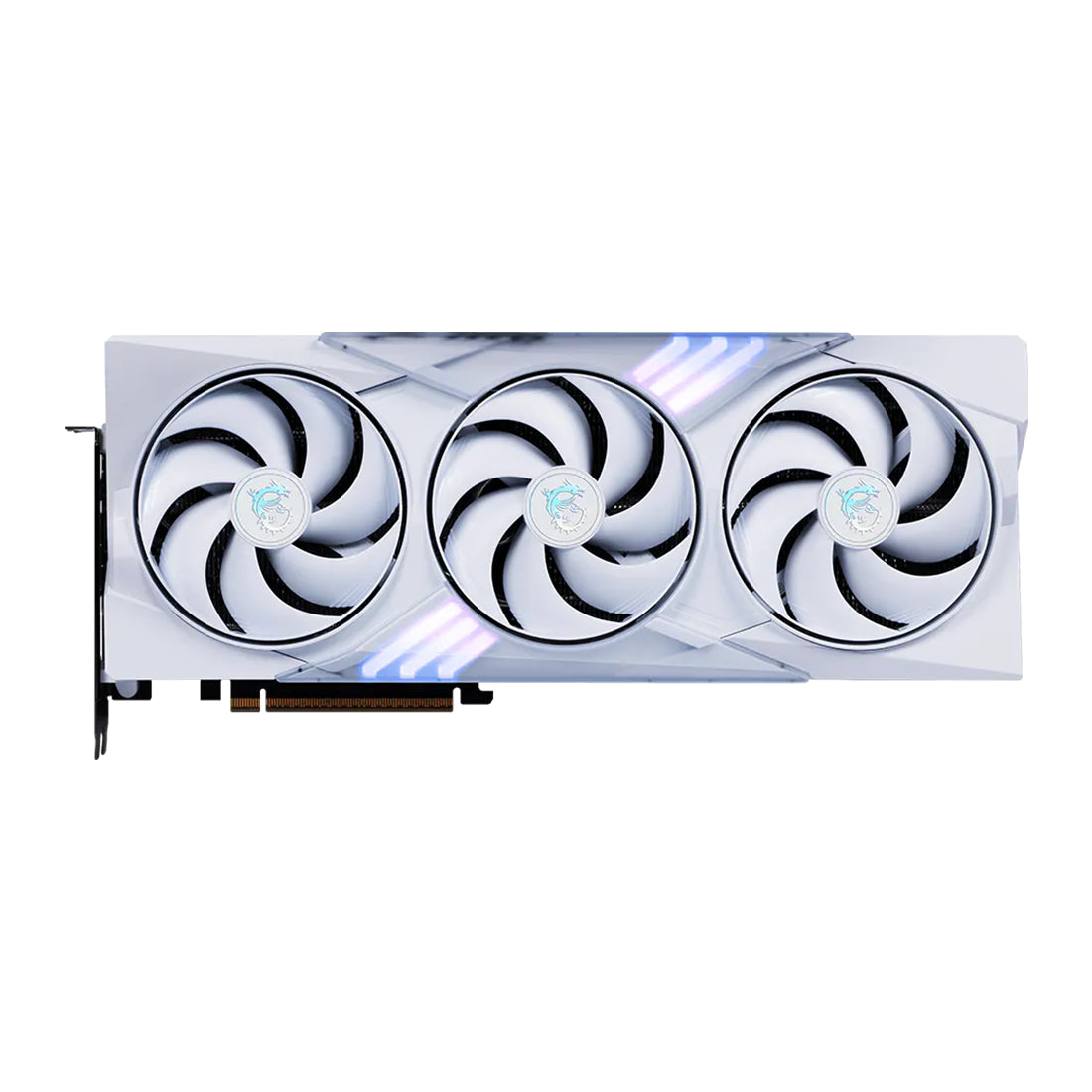 Tarjeta de video grafica para PC MSI NVIDIA GeForce RTX 5070 Ti Gaming Trio White de 16gb edicion blanca con triple ventilador - Laptop Express Caracas