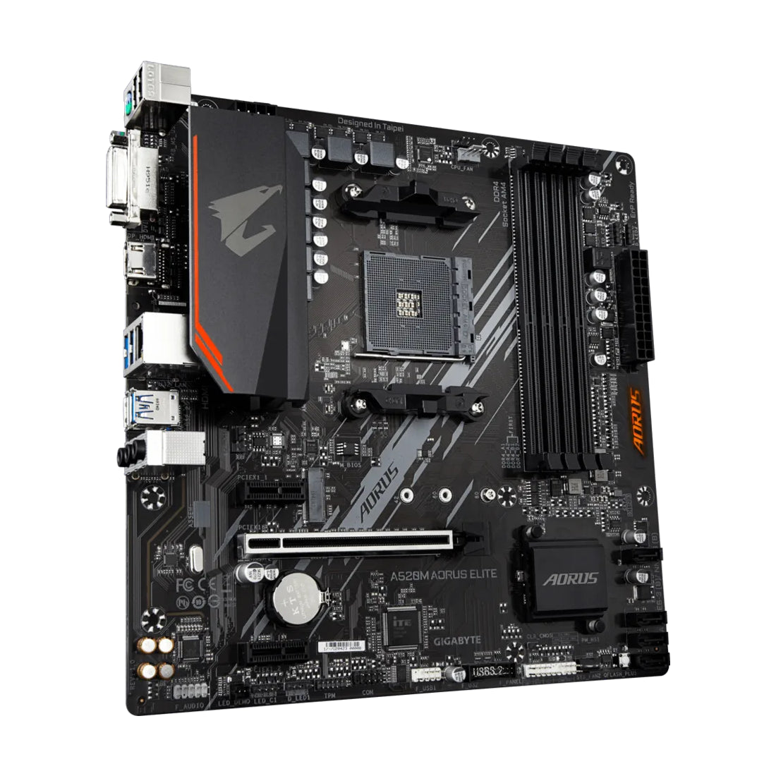 Tarjeta madre ECS Elitegroup A520M-M4 Micro-ATX con socket AM4, soporte DDR4 y puerto M.2 NVMe - Laptop Express Caracas