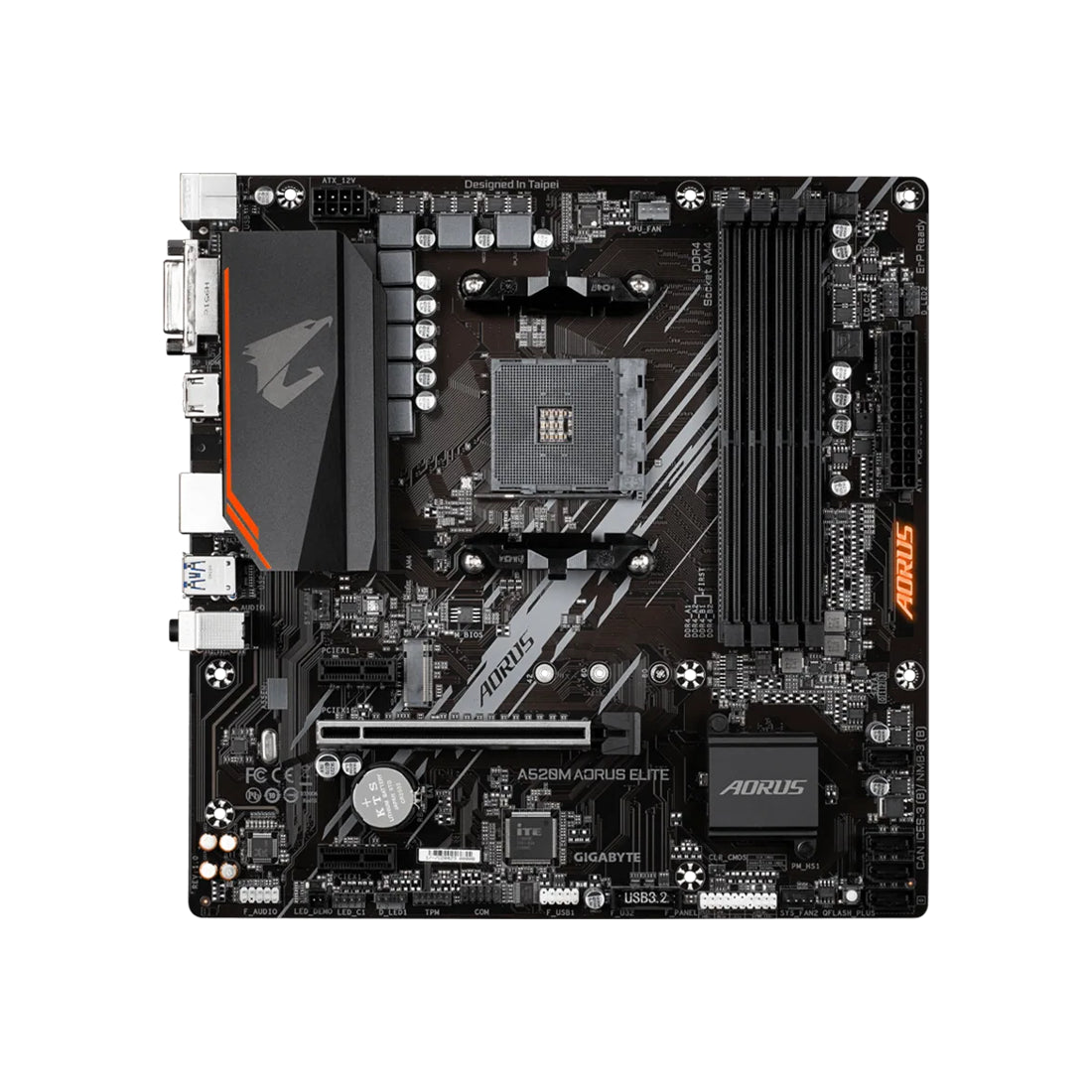 Tarjeta madre ECS Elitegroup A520M-M4 Micro-ATX con socket AM4, soporte DDR4 y puerto M.2 NVMe - Laptop Express Caracas