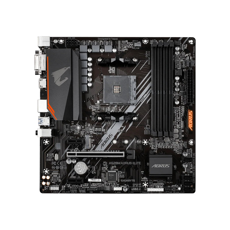 Tarjeta madre ECS Elitegroup A520M-M4 Micro-ATX con socket AM4, soporte DDR4 y puerto M.2 NVMe - Laptop Express Caracas