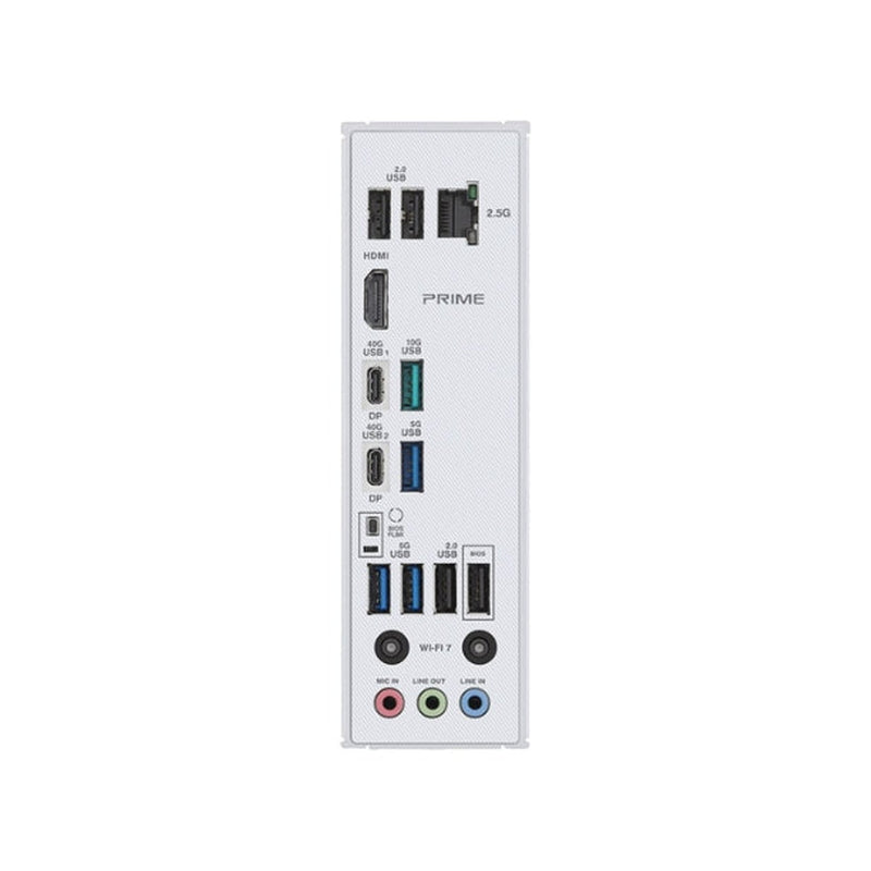 Tarjeta madre ASUS Prime X870-P WiFi ATX con socket AM5, soporte DDR5, PCIe 5.0 y puertos USB4 - Laptop Express Caracas