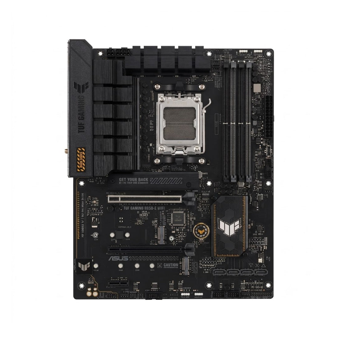 Tarjeta Madre ASUS TUF Gaming B650-Plus WiFi para socket AM5 con soporte DDR5, PCIe 5.0, factor de forma ATX y Wi-Fi 6 integrado - Laptop Express Caracas