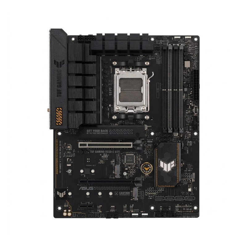 Tarjeta Madre ASUS TUF Gaming B650-Plus WiFi para socket AM5 con soporte DDR5, PCIe 5.0, factor de forma ATX y Wi-Fi 6 integrado - Laptop Express Caracas