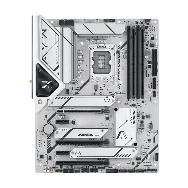 Tarjeta madre para PC de escritorio ASUS Z790-AYW WIFI socket LGA1700 con soporte para memoria ram ddr5 conexion wifi 6 y formato ATX - Laptop Express Caracas
