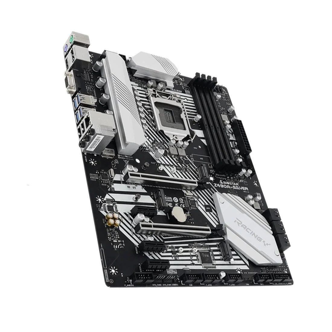 Tarjeta madre para PC de escritorio Biostar Z490A RACING con socket lga1200 soporte para 4 memorias ram ddr4 6 puertos sata y 2 ranuras m2 - Laptop Express Caracas