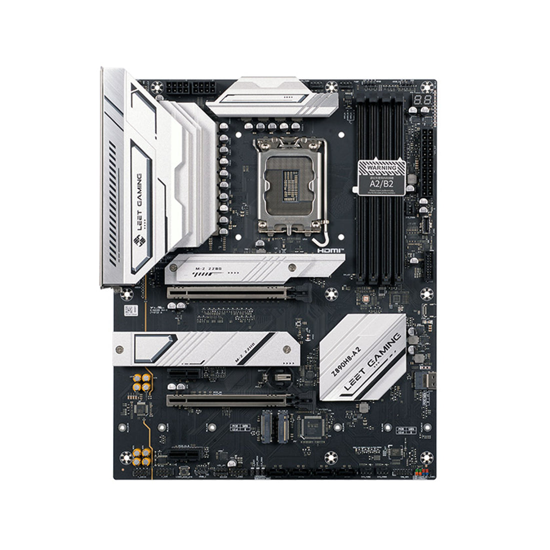 Tarjeta madre ECS Elitegroup Z890 H8-A2 ATX con socket Intel LGA 1851, soporte DDR5 y conectividad WiFi - Laptop Express Caracas