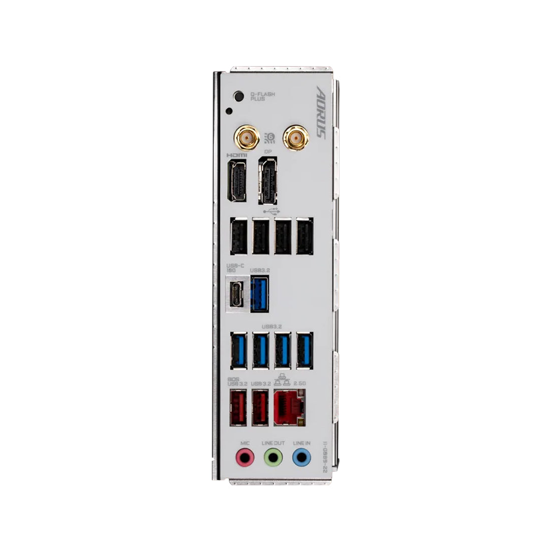 Tarjeta madre para PC de escritorio Gigabyte AORUS B650M ELITE AX ICE con conexion wifi 6e soporte para memoria ram ddr5 socket am5 y formato Micro ATX blanco - Laptop Express Caracas