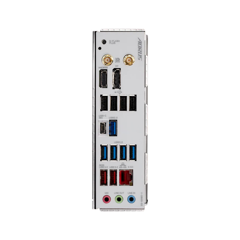 Tarjeta madre para PC de escritorio Gigabyte AORUS B650M ELITE AX ICE con conexion wifi 6e soporte para memoria ram ddr5 socket am5 y formato Micro ATX blanco - Laptop Express Caracas