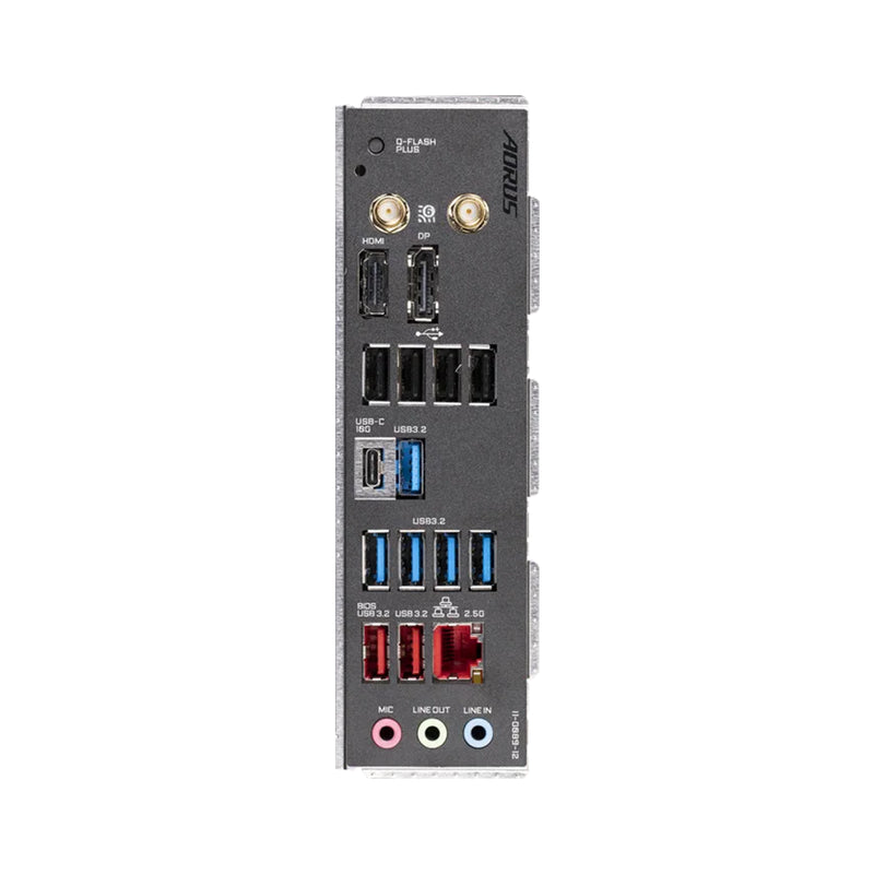 Tarjeta madre para PC de escritorio Gigabyte B650 AORUS Elite AX con conexion wifi 6e soporte para memoria ram ddr5 socket am5 y formato ATX - Laptop Express Caracas