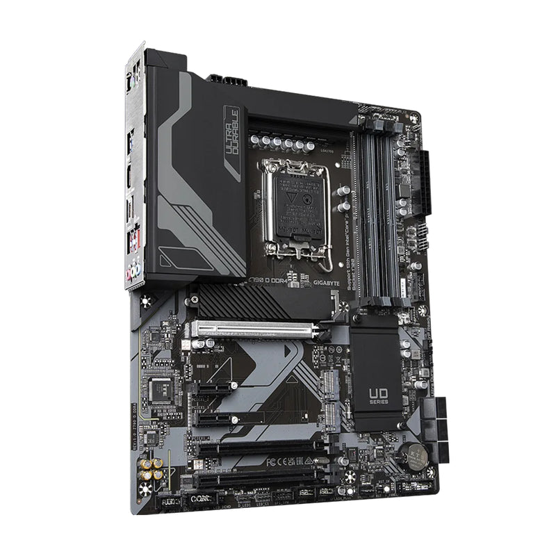 Tarjeta madre para PC de escritorio Gigabyte Z790 D con soporte para memoria ram ddr4 socket lga1700 y formato ATX - Laptop Express Caracas