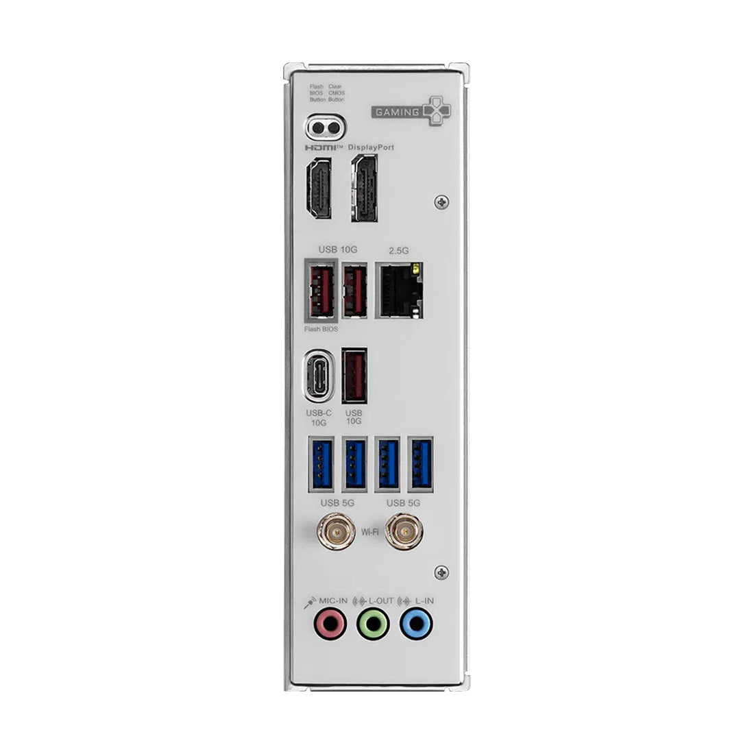 Tarjeta madre para PC de escritorio MSI B850 GAMING PLUS WIFI edicion blanca con conexion wifi 6e soporte para memoria ram ddr5 socket am5 y formato ATX - Laptop Express Caracas