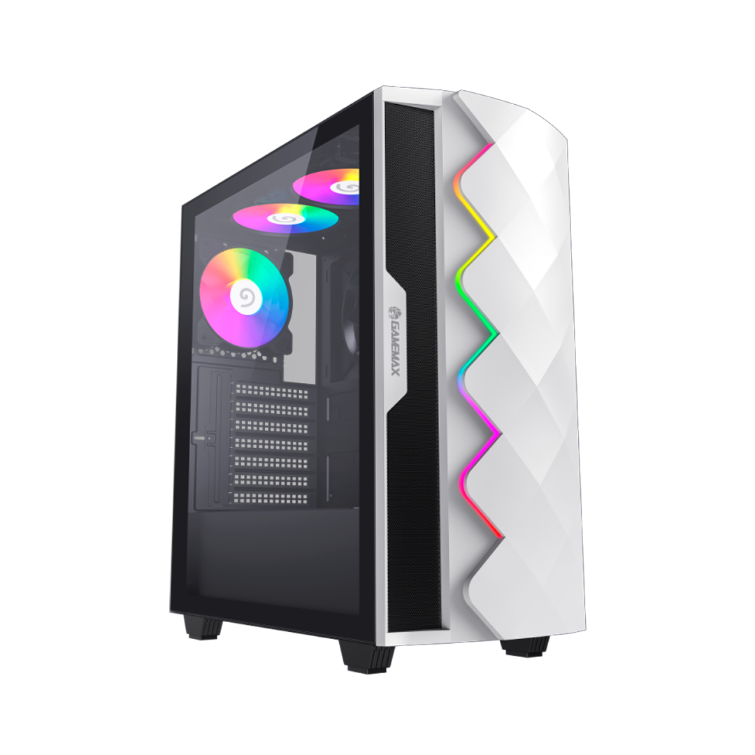 CASE DIAMOND BLANCO GAMEMAX